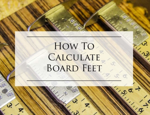 How to Calculate Board Feet