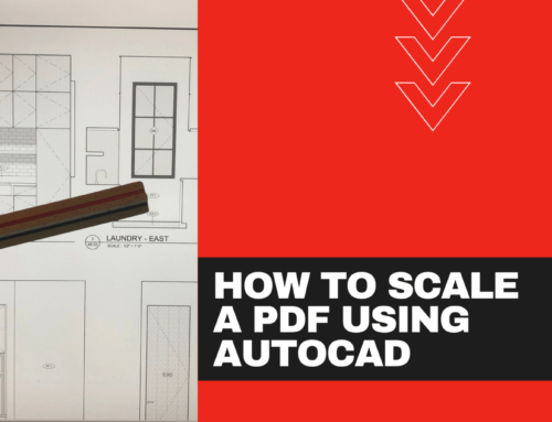 How to Scale a PDF for Millwork Shop Drawings